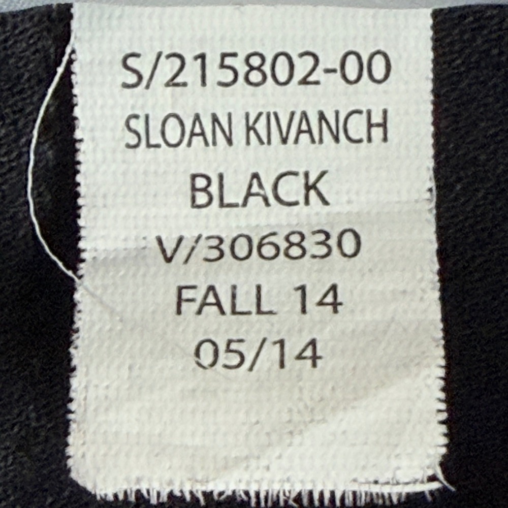 Banana Republic Women's 10 Sloan Fit Black Ankle Work Trouser Pants Side Zip - Picture 6 of 16